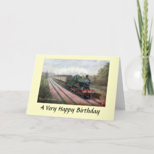 Birthday Card - GWR "Flying Dutchman"