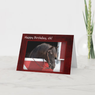 Birthday Card "Happy Birthday, eh" 