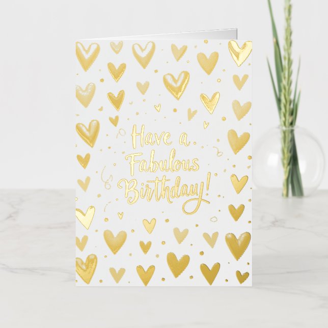 Birthday Card / Have a Fabulous Birthday (Front)