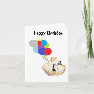 Birthday card : Kitty-Love