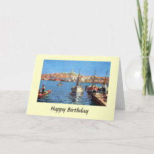 Birthday Card - Marseille