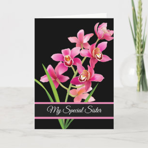 Birthday Card-My Special Sister Card
