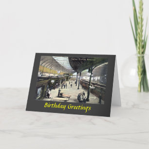 Birthday Card - Newcastle-upon-Tyne Station