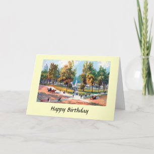 Birthday Card - Portland, Oregon - The Plaza