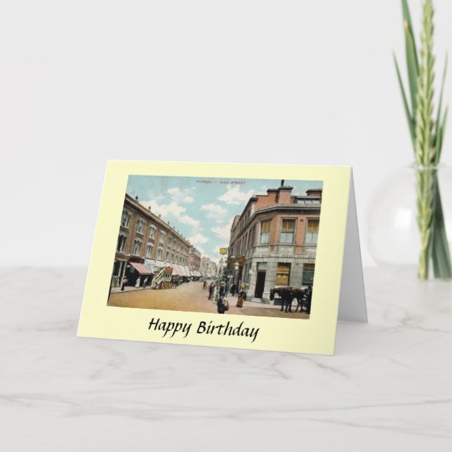 Birthday Card - Putney, London (Front)