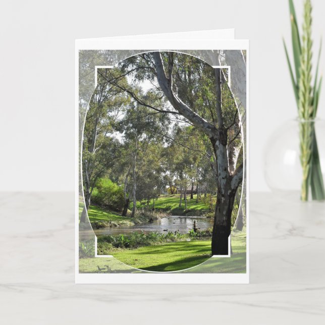 Birthday Card - River Torrens South Australia (Front)