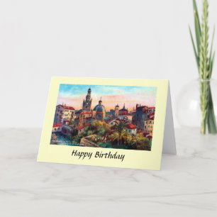 Birthday Card - San Remo, Italy