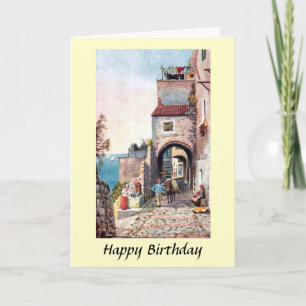 Birthday Card - San Remo, Italy