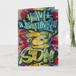 Birthday card son 