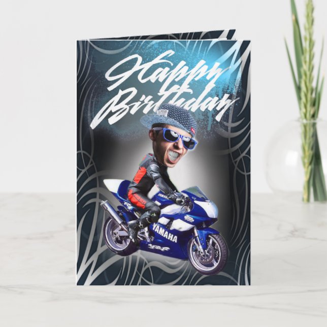 Birthday card superbike (Front)