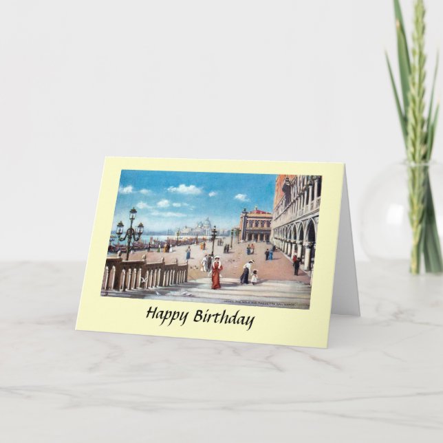 Birthday Card - Venice, Italy (Front)
