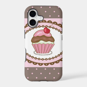 Birthday card with cupcake