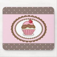 Birthday card with cupcake