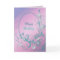 Birthday card with diamond stars