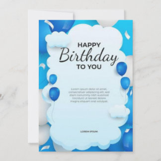 Birthday cards
