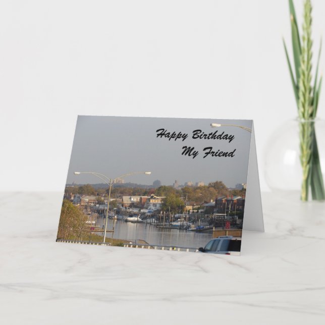 Birthday cards for a friend (Front)