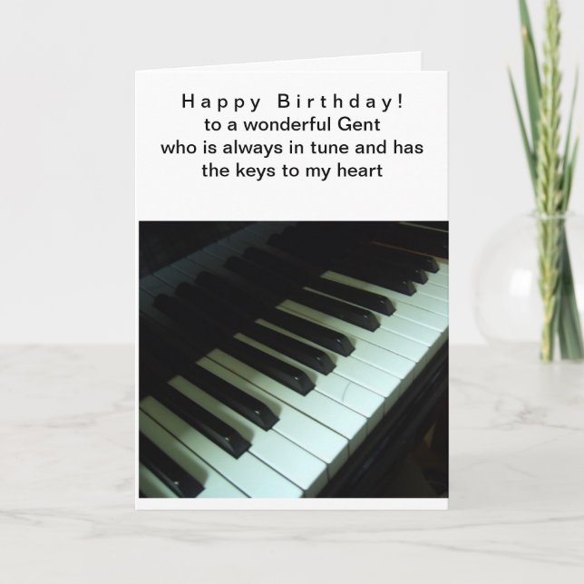 Birthday cards for men (Front)