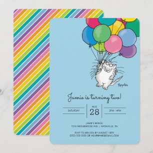 BIRTHDAY CATS by Sandra Boynton Invitation