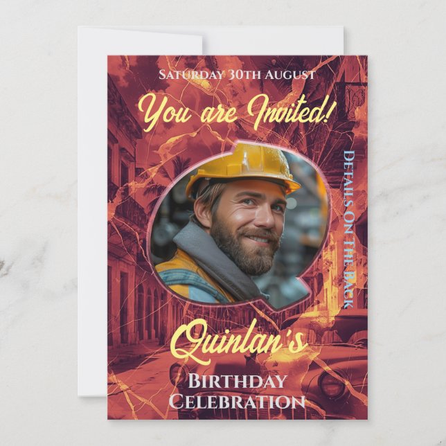 Birthday Celebration Invitation (Front)