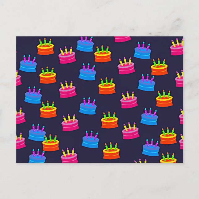 Birthday Celebration Postcard (Front)