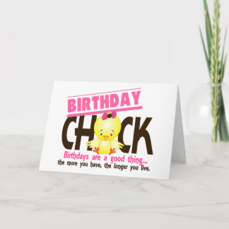 Birthday Chick 4 Card