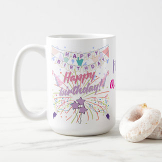 birthday coffee mug