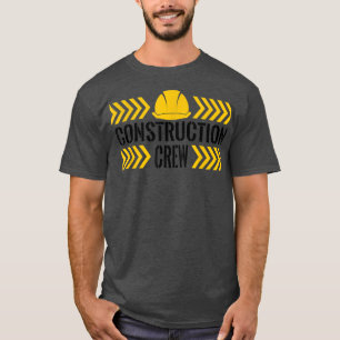 Birthday Crew 1st construction Birthday Truck Part T-Shirt