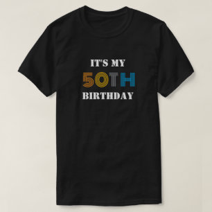 Birthday Crew It's My 50th Retro Group Squad Birth T-Shirt