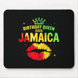 Birthday Crew Jamaica Trip 2025 Lips Bday Party Wo Mouse Pad