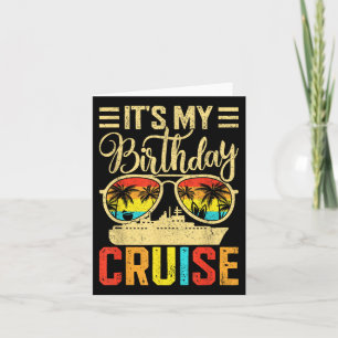 Birthday Cruise 2025 Family Matching Tee Summer Va Card