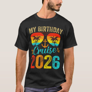 Birthday Cruise 2026 Hawaii Beach Summer Vacation T-Shirt