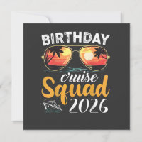 Birthday Cruise Squad 2026 Family Cruise Vacation