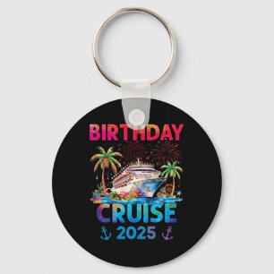 Birthday Cruise Trip Outfits 2025 Uni-adults And K Keychain