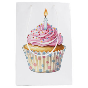 Birthday Cupcake Gift Bag
