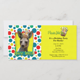 Birthday Cupcake - Kangaroo