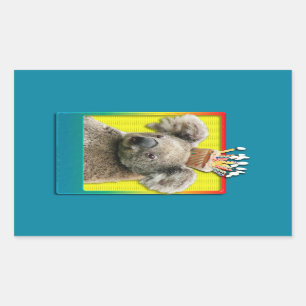 Birthday Cupcake - Koala Sticker