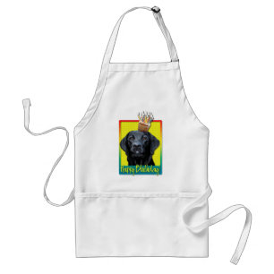 Birthday Cupcake - Labrador - Black - Gauge Standard Apron