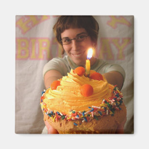 Birthday Cupcake Magnets