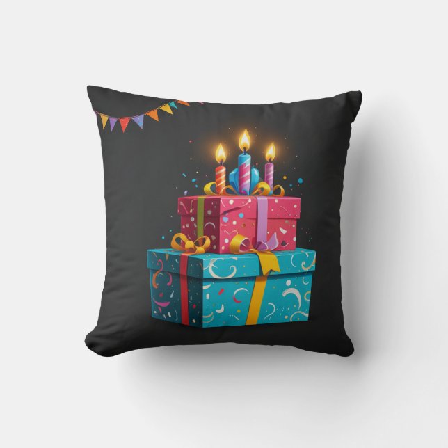 birthday cushion (Front)