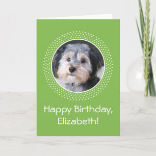 Birthday Customizable Photo Card