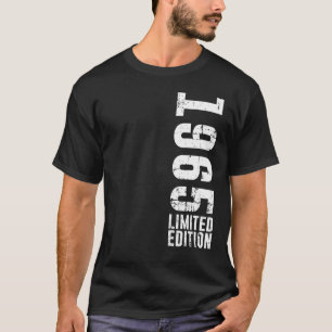 Birthday design limited edition and vintage 1965 T-Shirt