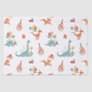 Birthday Dinosaur!  Tissue Paper