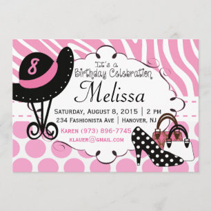 Birthday Diva Invitation