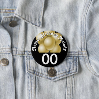 Birthday | DIY AGE | Customize   3 Inch Round Button