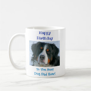 Birthday Dog Dad World's Best Ever Pet Photo Coffee Mug
