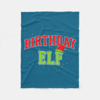 Birthday Elf Christmas Family Matching Group Xmas