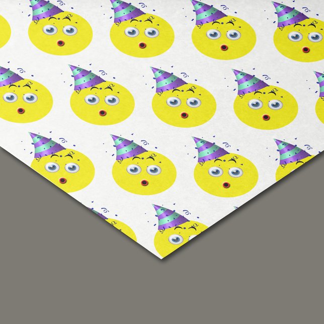 Birthday Emoji Pattern Tissue Paper (Creator Uploaded)