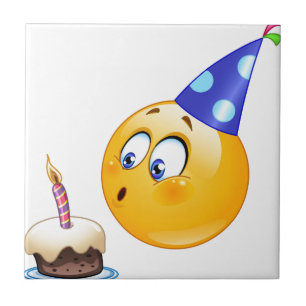 birthday emoji tile