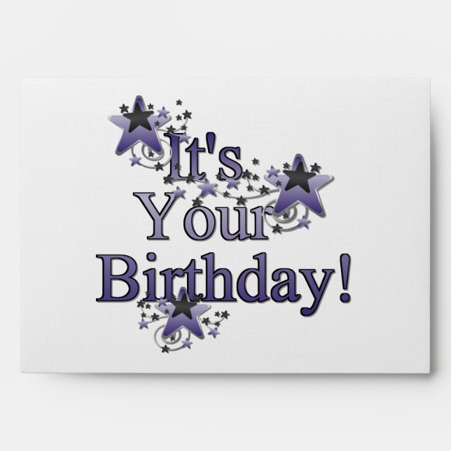 Birthday Envelope (Front)