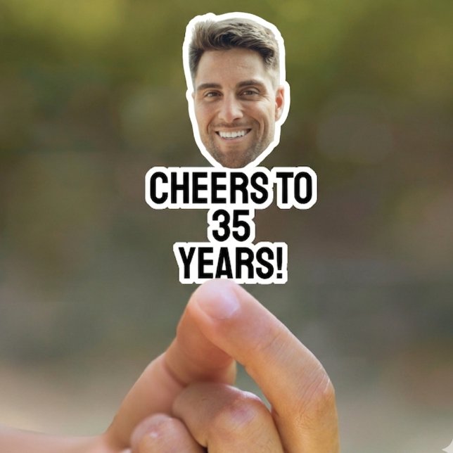 Birthday Face Party Favour Stickers (Creator Uploaded)